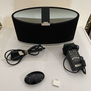 Bowers & Wilkins Black Speaker with Power Adapter
